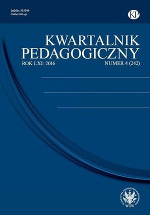 Kwartalnik Pedagogiczny 2016/4 (242) – eprasa
