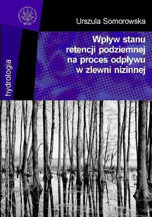 Wpływ stanu retencji podziemnej na proces odpływu w zlewni nizinnej – ebook