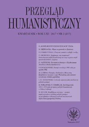 Przegląd Humanistyczny 2017/2 (457) – eprasa