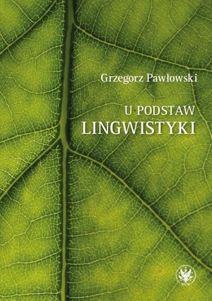 U podstaw lingwistyki. Relacja, analogia, partycypacja – ebook