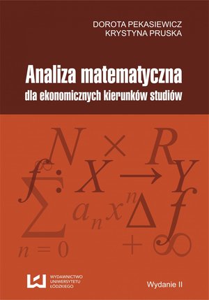 Analiza matematyczna dla ekonomicznych kierunków studiów – ebook