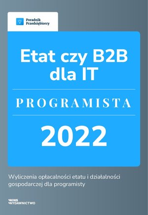 Etat czy B2B dla IT. Programista – ebook