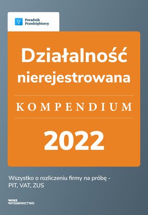 Działalność nierejestrowana – ebook