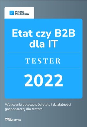 Etat czy B2B w IT. Tester – ebook