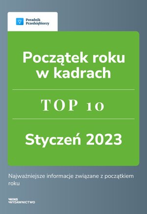 Początek roku w kadrach. TOP 10 styczeń 2023 – ebook