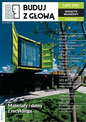 Buduj z Głową. Poradnik Kosztorysanta – e-wydania – 2/2025