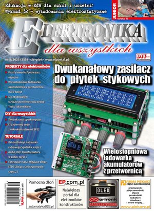 Elektronika dla Wszystkich – e-wydanie – 8/2025