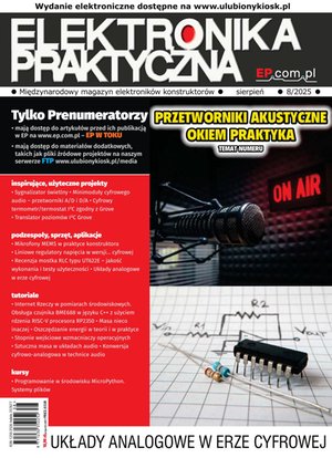 Elektronika Praktyczna – e-wydanie – 8/2025