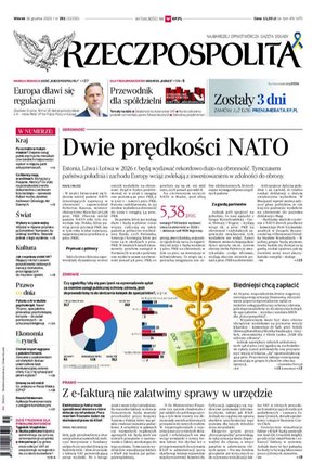 Rzeczpospolita – e-wydanie – 291/2025