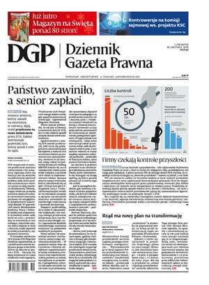 Dziennik Gazeta Prawna – e-wydanie – 245/2025