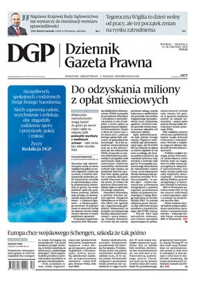 Dziennik Gazeta Prawna – e-wydanie – 248/2025