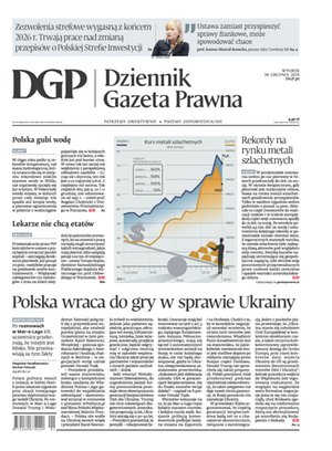 Dziennik Gazeta Prawna – e-wydanie – 251/2025