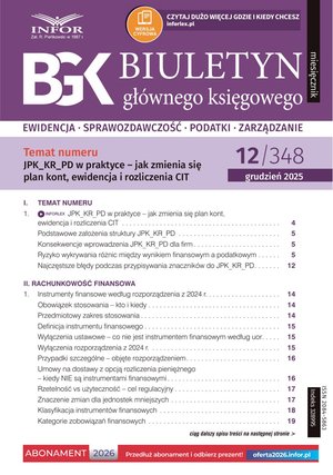 Biuletyn Głównego Księgowego – e-wydanie – 12/2025