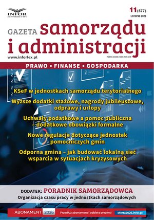 Gazeta Samorządu i Administracji – e-wydanie – 11/2025