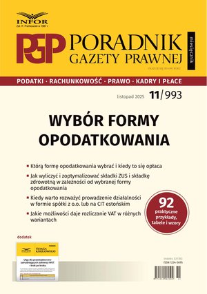 Poradnik Gazety Prawnej – e-wydanie – 11/2025