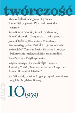 Twórczość – e-wydanie – 10/2025
