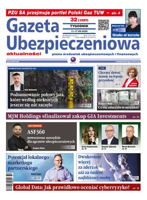 Gazeta Ubezpieczeniowa – e-wydanie – 32/2025