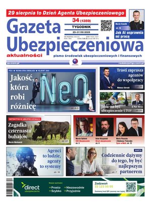 Gazeta Ubezpieczeniowa – e-wydanie – 34/2025
