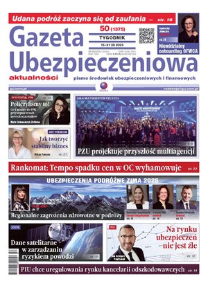 Gazeta Ubezpieczeniowa – e-wydanie – 50/2025