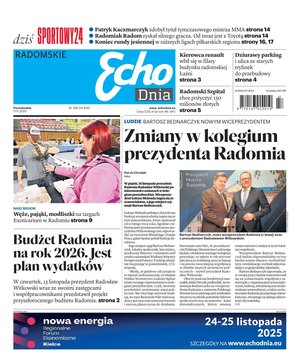 Echo Dnia - Radomskie – e-wydanie – 266/2025