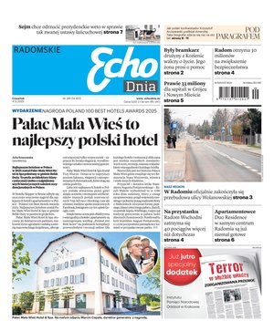 Echo Dnia - Radomskie – e-wydanie – 281/2025