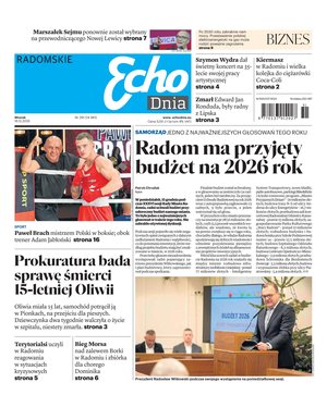 Echo Dnia - Radomskie – e-wydanie – 291/2025