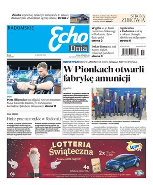 Echo Dnia - Radomskie – e-wydanie – 292/2025