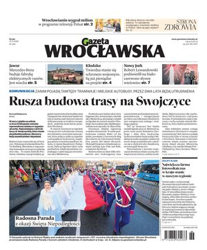 polityka, społeczno-informacyjne: Gazeta Wrocławska – e-wydanie – 262/2025