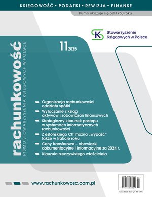 Rachunkowość – e-wydanie – 11/2025