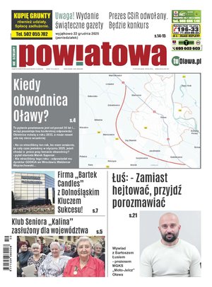 Gazeta Powiatowa - Wiadomości Oławskie – e-wydania – 50/2025