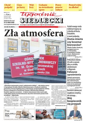 polityka, społeczno-informacyjne: Tygodnik Siedlecki – e-wydania – 42/2025