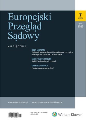 Europejski Przegląd Sądowy – e-wydanie – 7/2025