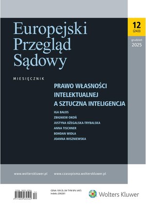 Europejski Przegląd Sądowy – e-wydanie – 12/2025
