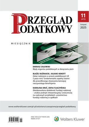 Przegląd Podatkowy – e-wydanie – 11/2025
