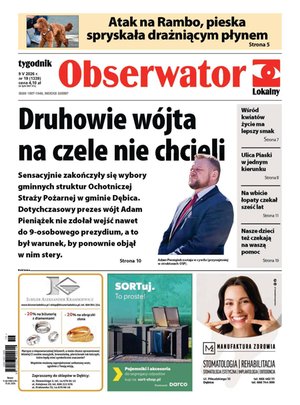polityka, społeczno-informacyjne: Obserwator Lokalny – e-wydania – 19/2026