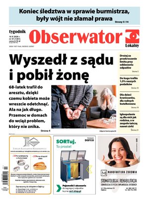 polityka, społeczno-informacyjne: Obserwator Lokalny – e-wydania – 41/2026