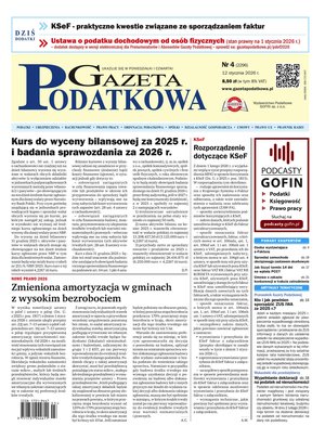 Gazeta Podatkowa – e-wydanie – 4/2026