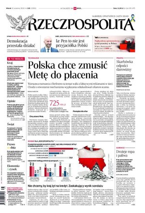 Rzeczpospolita – e-wydanie – 215/2026