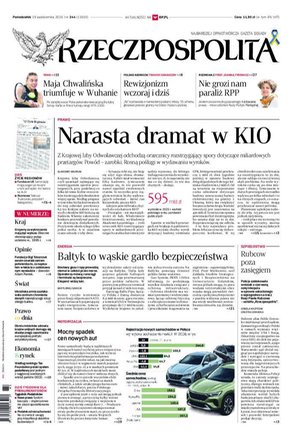Rzeczpospolita – e-wydanie – 244/2026