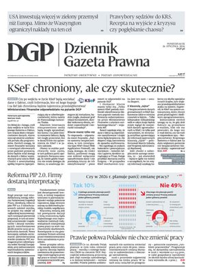 Dziennik Gazeta Prawna – e-wydanie – 16/2026