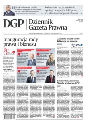 Dziennik Gazeta Prawna – e-wydanie – 22/2026