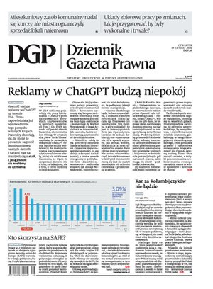 Dziennik Gazeta Prawna – e-wydanie – 34/2026