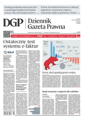 Dziennik Gazeta Prawna – e-wydanie – 63/2026
