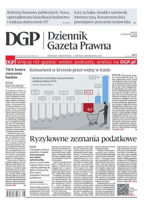 Dziennik Gazeta Prawna – e-wydanie – 72/2026