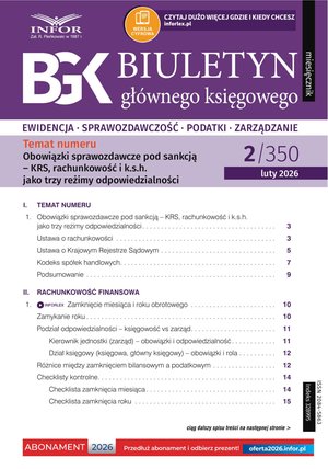 Biuletyn Głównego Księgowego – e-wydanie – 2/2026