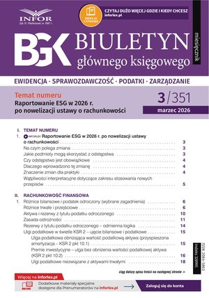 Biuletyn Głównego Księgowego – e-wydanie – 3/2026