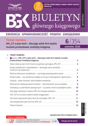 Biuletyn Głównego Księgowego – e-wydanie – 6/2026