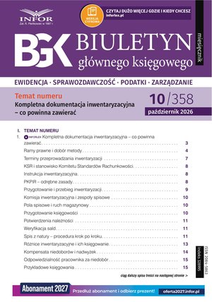 Biuletyn Głównego Księgowego – e-wydanie – 10/2026