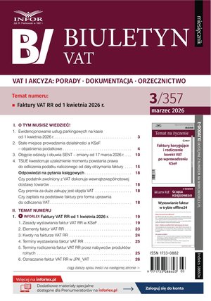Biuletyn VAT – e-wydanie – 3/2026