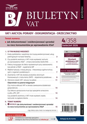 e-prasa: Biuletyn VAT – e-wydanie – 4/2026